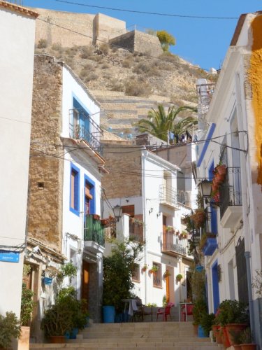 Alicante, Spain, Way to the castle