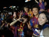 Japanese students at FCB Stadium