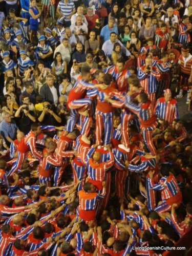 Human Towers. Algemesi, Valencia, Spain