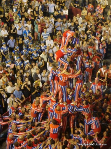 Human Towers. Algemesi, Valencia, Spain