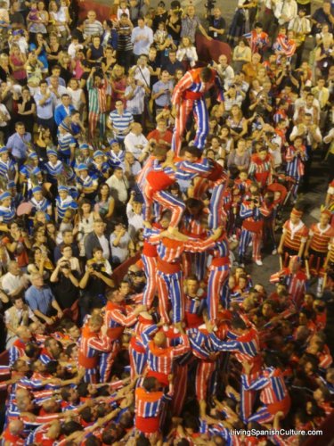 Human Towers. Algemesi, Valencia, Spain