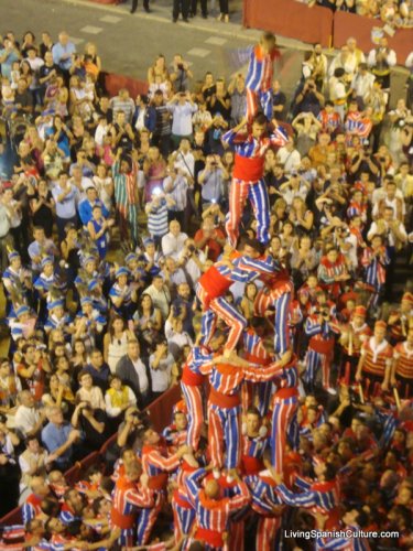 Human Towers. Algemesi, Valencia, Spain