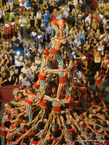 Human Towers. Algemesi, Valencia, Spain