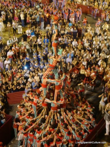 Human Towers. Algemesi, Valencia, Spain