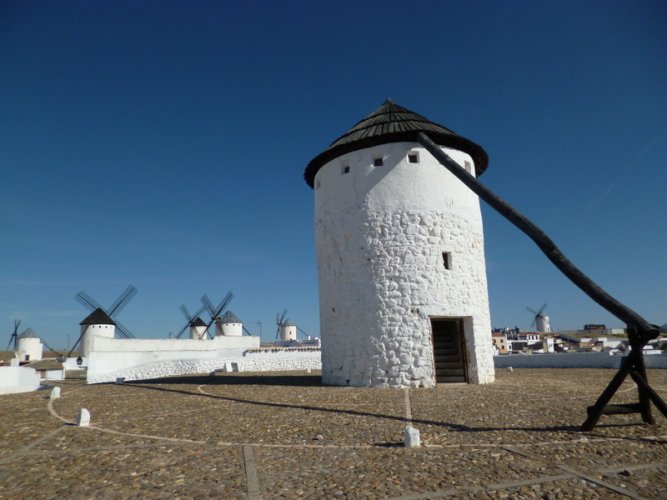 Windmill in Campo de Criptana